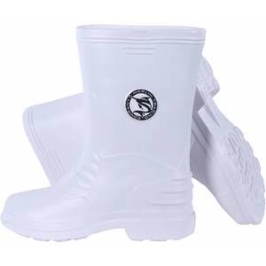 NEW MARLIN men's lightweight deck boots in white